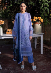 Lawn Collection - Norans - Festive Eid - NE24#15 - PERIWINKLE DREAMS