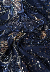 Fancy Net Cut Dana With Sequence Work - ASPL#117