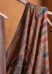 Pashmina Jamawar Shawl D#13 - Brown