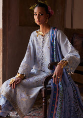 Lawn - Elan - Unstitched 25 - Serene - 1B