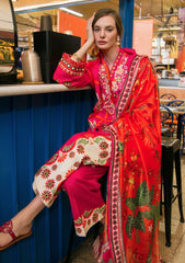 Lawn - Mushq - Hemline - La Dolce - Prints Vol-2 - HUN25#9A - MEMORY OF HEART