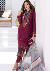 Lawn Collection- Al Zohaib - Rungkari - D#04