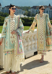 Lawn - Elaf Premium - Prints 25 - EPE-03A - ELARA’S EMBRACE