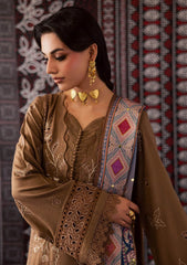 Winter - Nureh - Bazaar 25 - Chikankari Leather Peach - NE#205