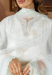 Lawn - Sahar - Festive Chikankari - CK-25-V1-09 - Vanilla Sky