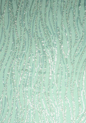 Italian Cut Dana Net With Sequence Work - FCE#424