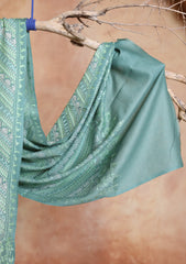 Pashmina Ari Work Jaaldar Scarf D#11 - L Zink