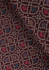 Formals - Rubaaiyat - Digital Printed - Shamoz Silk - Maroon
