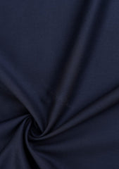 Elite Men TR Topical Red Selvage Plain Wash & Wear - N Blue