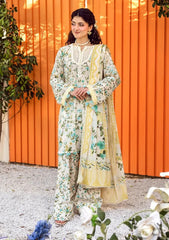 Lawn - Elaf - Summer Prints 25 - EPS#3A - IVORY WHISPERS