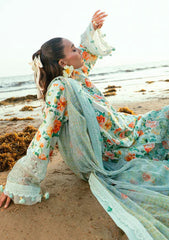 Lawn - Sidra Fahad - Lawnkaari 25 - CARNATION