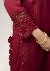 Lawn - Rayasha - Embroidered - RL#1303 - Wine Luxe