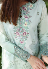 Lawn - Mushq - Solace 26 - Ombre Chikankari - MUNSS#208 - Tranquil Muse
