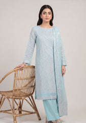 Formals - Riwaj - Fancy Bamber Chiffon - 2 Pcs Suit - CBD#2893 - Light Ferozi