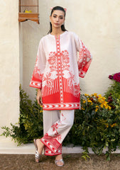 Lawn - Sahar - Selene Premium - 2 Pcs - STP25#07 - SCARLET REVERIE