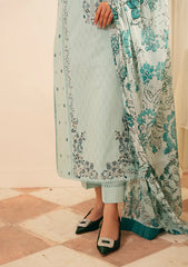 Lawn - Sahar - Jacquard Embroidered - FL-V1-S25-04 - Crystal Sky