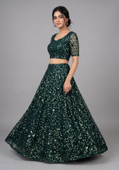 Fancy Net Cut Dana With Sequence Work - ASPL#86
