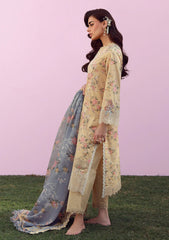 Lawn - Sahar - Mirha 26 - SS1-26-37 - Rose Crème