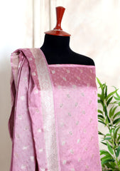 Formals - Fancy Closet - 2 pcs Suit - Satin Silk Jamawar D#03 L Falsa