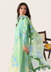 Lawn - Roheenaz - Rosette Unstitched 26 - RUNSS25#61B - MORNING DEW