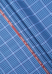Holland & Sherry Merino Wool Fabric - L Blue