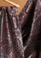 Pashmina Zari Jamawar Shawl D#16 - Black