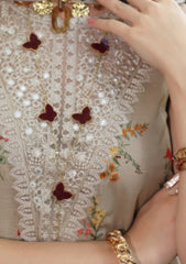 Lawn - Noor by Saadia Asad - Eid Luxe - Printedkari 25 - D#4-A