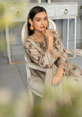 Lawn - Azam Arts - Saffron Premium 25 - D#1709