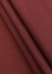 Elite Men Super Fine Finish Cotton Fabric - Rust