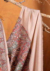 Pashmina Embroidered Jaaldar Shawl D#05 - Skin 3