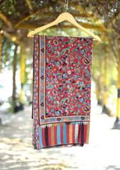Pashmina Kaani Work Shawl D - 10 - Multi