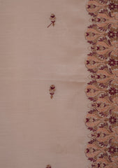 Swiss Lawn Emb Shawl D - 32 - T Pink