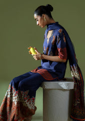 Lawn - Saira Rizwan - Joolie Prints 25 - JPU#02 - CLOUD NINE