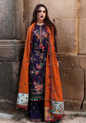 Winter Collection - Hussain Rehar - Karandi AW - D#07 - Amethyst