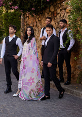 Lawn Collection - Mushq - Te Amo - Luxury - MSL#2416 - Amalfi Allure