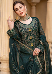 Formal Collection - Zuha - Andaaz e Jahan - Festive - D#08 - Emerald Green