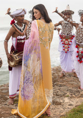 Lawn - Mushq - Manaram Luxury 25 - MM#11 - Gold Glow