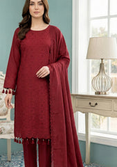 Winter - Meemsey - Noor Jahan - Rang e Noor 25 - Premium Dhanak - NRD#325 - Maroon