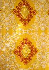 Ari Work Wool Shawl D - 04 - Mustard