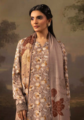 Winter - Riaz Arts - Neelum - Self Jacquard Leather Peach - NL25#05