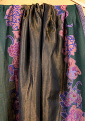 Pashmina Zari Jamawar Shawl D#05 - Green 1