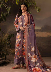 Winter - Riaz Arts - Neelum - Self Jacquard Leather Peach - NL25#06