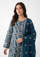 Winter - Rubaaiyat - Pashmina Embroidered 26 - D#05 - Zink