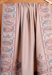 Pashmina Jamawar Shawl D#170 - Skin