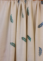 Pashmina Ari Work Shawl D#05 - Off White