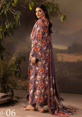 Winter - Riaz Arts - Neelum - Self Jacquard Leather Peach - NL25#06