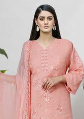 Lawn - Meemsey - Mushk - Unstitched Slub - MMU25#01