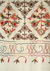 Ari Work Wool Shawl D - 25 - Fawn