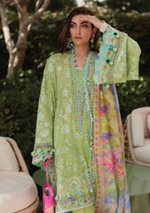 Lawn - Farah Talib Aziz - Luxury Unstitched - FTL25#12 - Kiara Kiwi