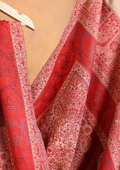 Pashmina Jamawar Shawl D#201 - Red